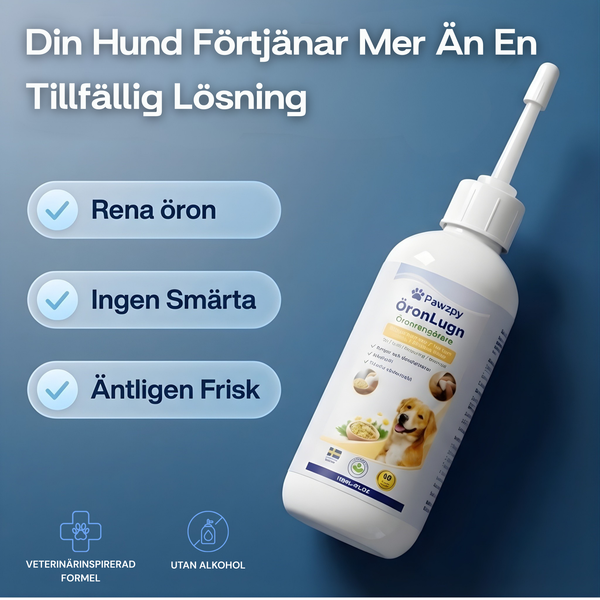 ÖronLugn™ Infektionsfria & rena öron